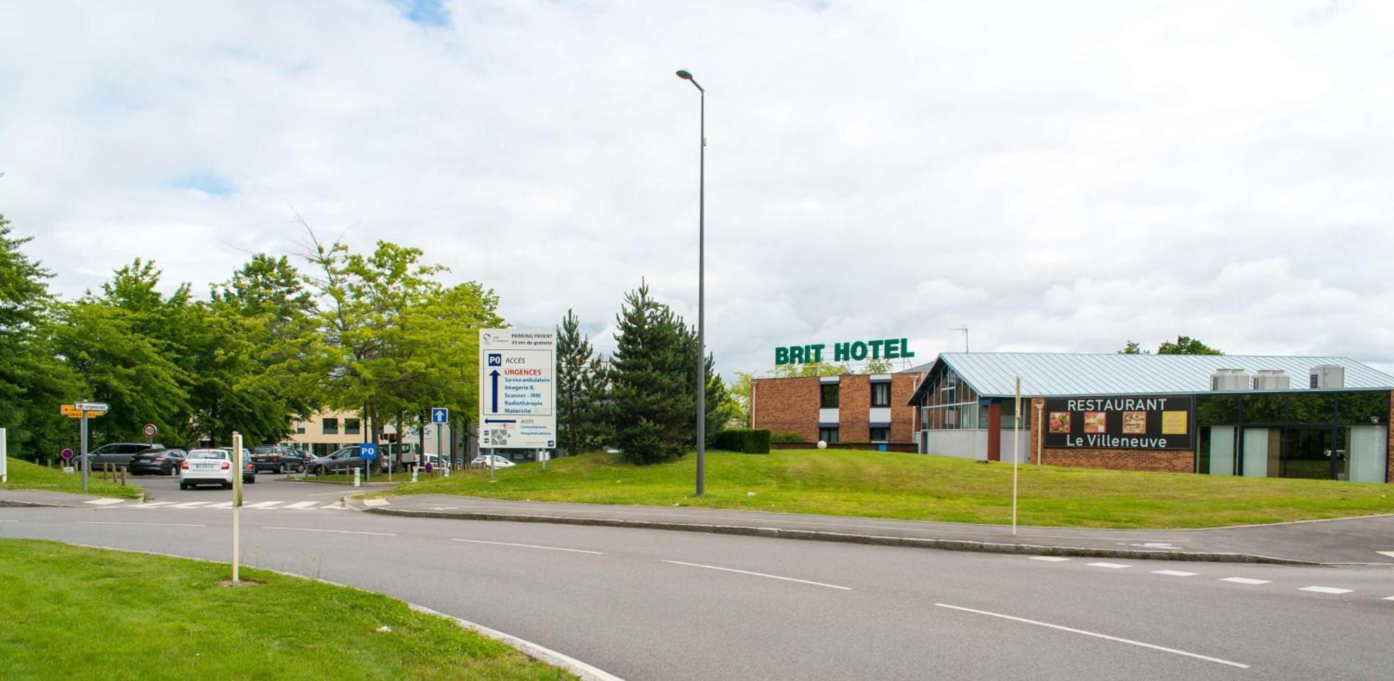 Brit Hotel Rennes St Gregoire - Le Villeneuve Saint-Grégoire Dış mekan fotoğraf