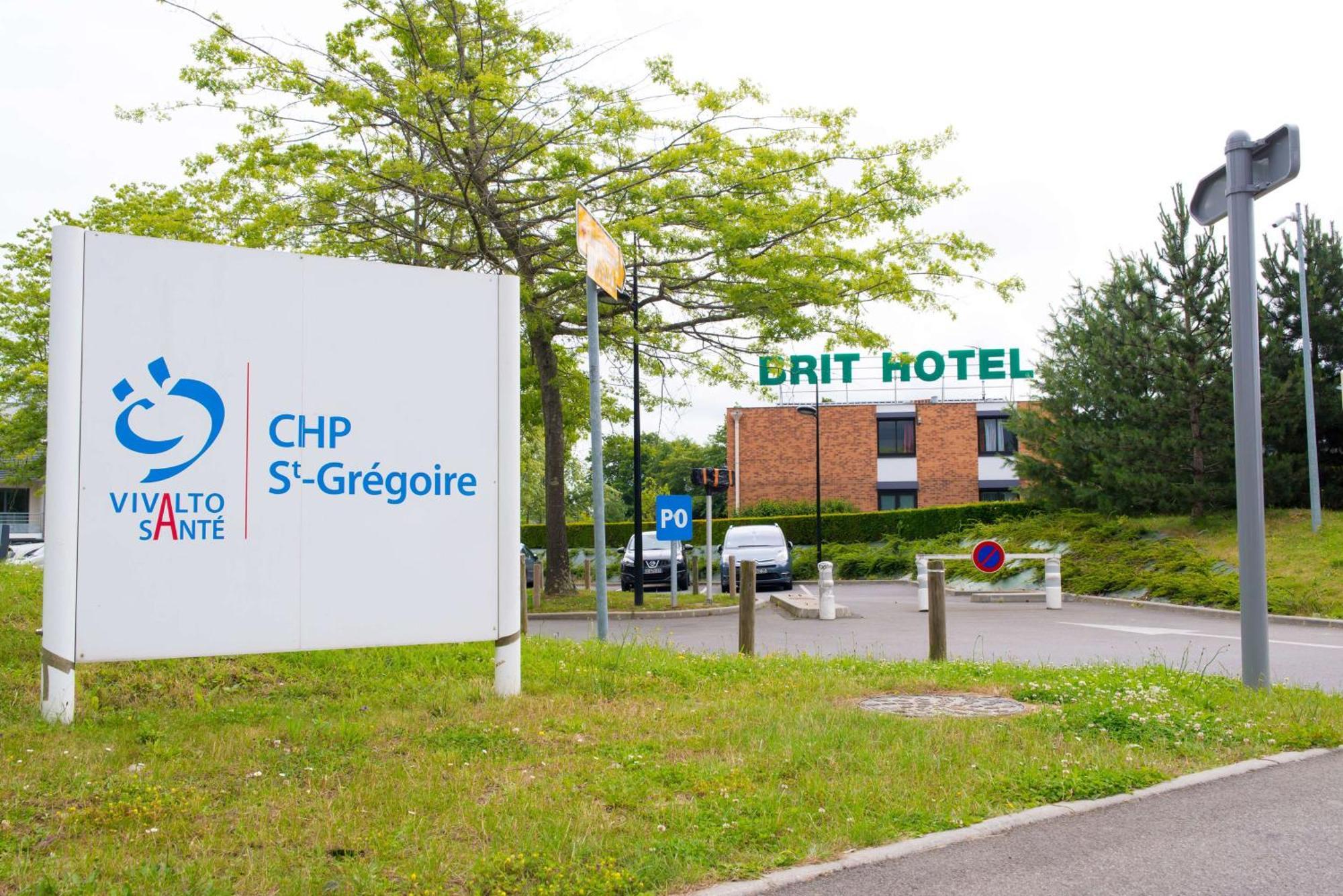 Brit Hotel Rennes St Gregoire - Le Villeneuve Saint-Grégoire Dış mekan fotoğraf